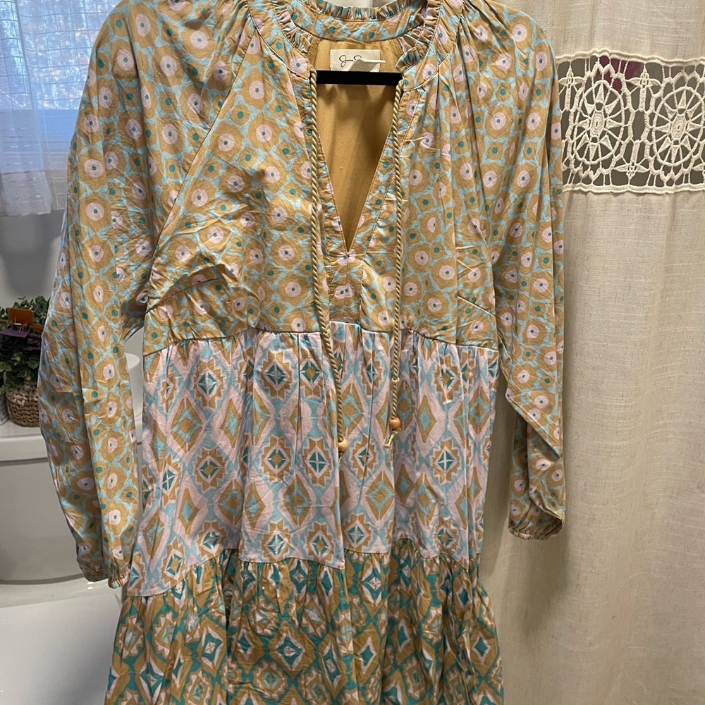 Jessica Simpson Floral Patterned Blouse